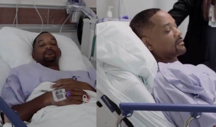 Em cama de hospital, Will Smith entra em estado de desespero após descobrir câncer (Foto: Reprodução)