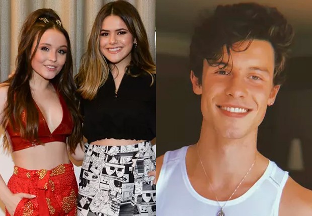 Shawn Mendes confude Maisa com Larissa Manoela em entrevista (Foto: Francisco Cepeda/AgNews e Reprodução/Instagram)