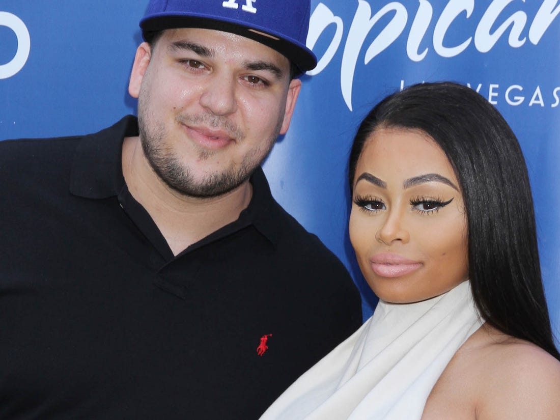 Rob Kardashian e Black Chyna (Foto: Reprodução)