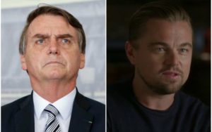 Bolsonaro acusa Leonardo DiCaprio de queimadas na Amazônia (Foto: Reprodução)