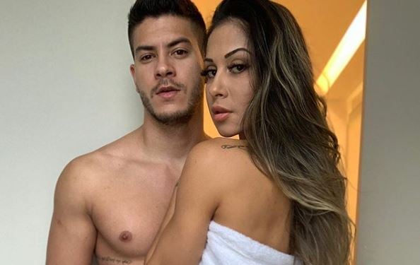 Arthur Aguiar e Mayra Cardi (Foto: Reprodução/Instagram)