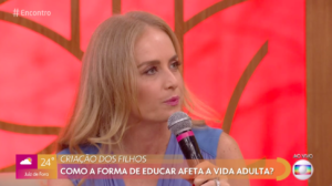 Angélica revelou detalhes da intimidade de sua filha no Encontro com Fátima Bernardes (Reprodução/Globoplay)