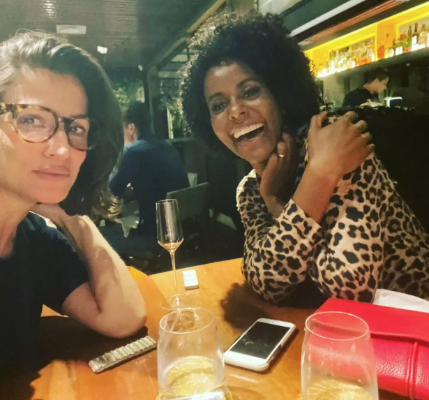 Renata Vasconcellos e Maju Coutinho (Foto: Reprodução/Instagram)