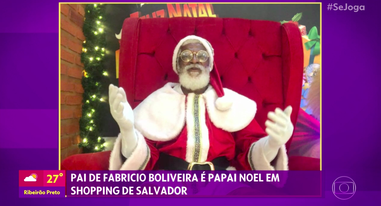 Globo, Fabrício Boliveira, Natal, Papai Noel, Se Joga