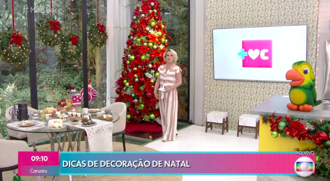 Ana Maria Braga, Natal, Globo, Mais Você