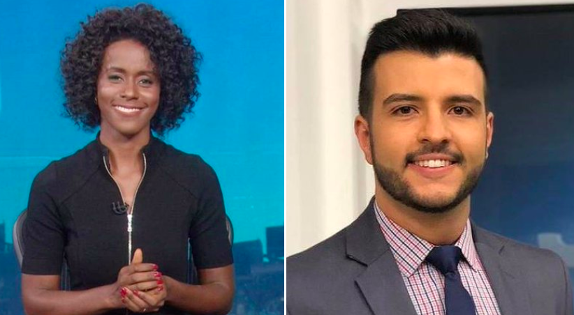 Maju Coutinho, Matheus Ribeiro, Jornal Nacional globo