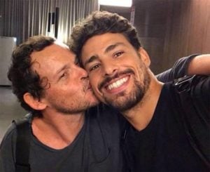 Cauã Reymond e Matheus Nachtergaele em cena de sexo no filme Piedade (imagem: Reprodução)