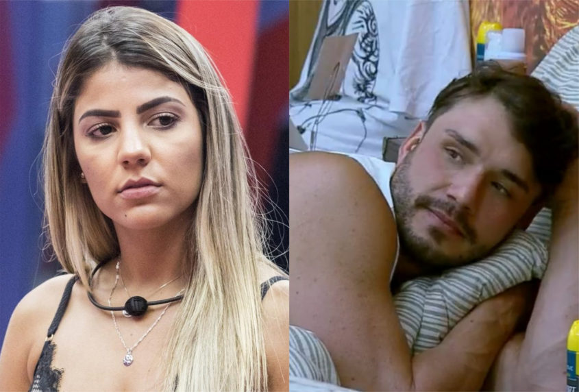 Hariany chama Lucas de possessivo em A Fazenda 11 da Record (Montagem: Adriel Marques/TV Foco)