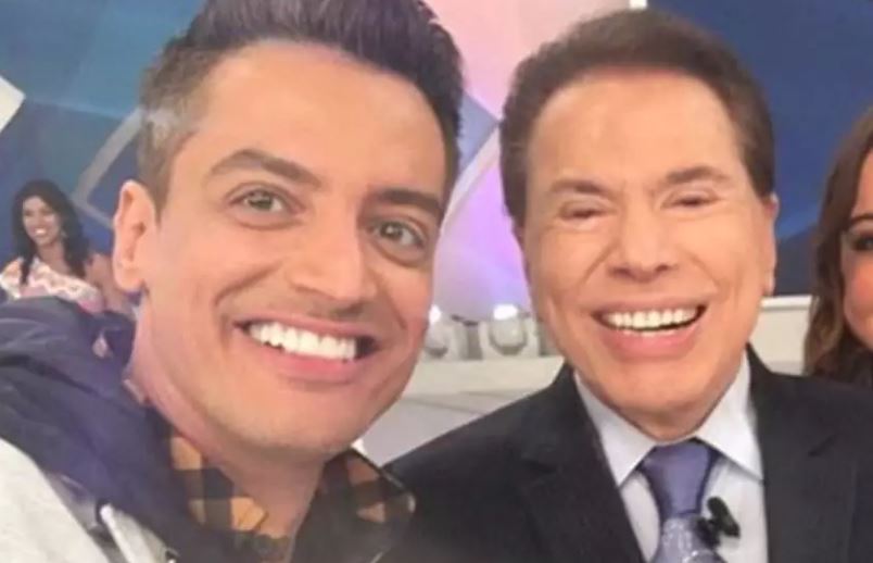 Leo Dias e Silvio Santos (Foto: Reprodução/Instagram)