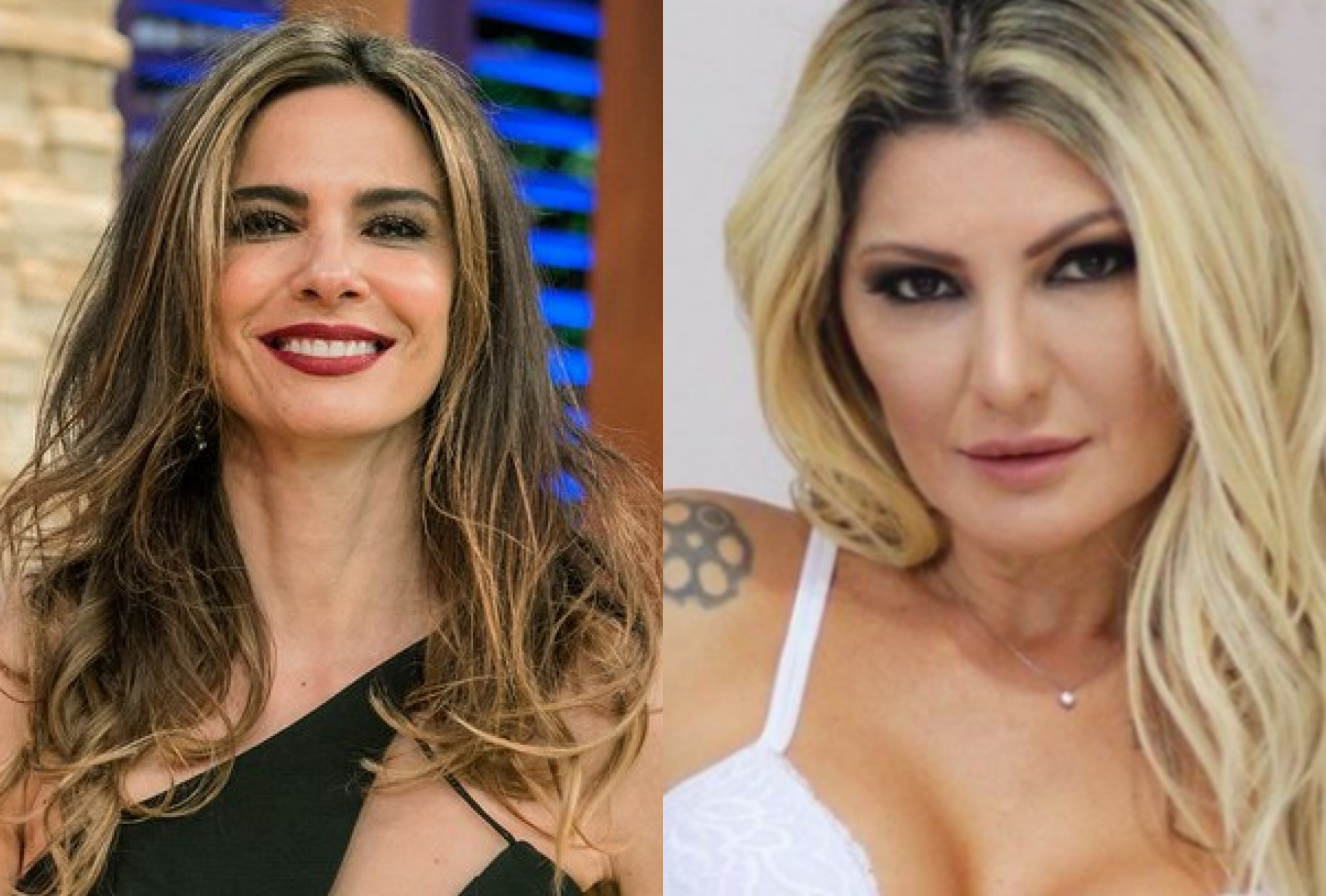 A apresentadora do SuperPop da RedeTV!, Luciana Gimenez se revolta após rumores envolvendo seu ex-marido, Marcelo de Carvalho e Antonia Fontenelle (Foto: Montagem TV Foco)