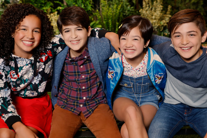 Elenco da série Andi Mack (Foto: Reprodução)