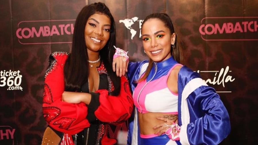 Anitta e Ludmilla foram barradas no Show da Virada pela Globo (Foto: Reprodução)