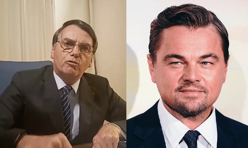 Leonardo DiCaprio foi acusado de financiar fogo da Amazônia por Bolsonaro (Foto: Reprodução)