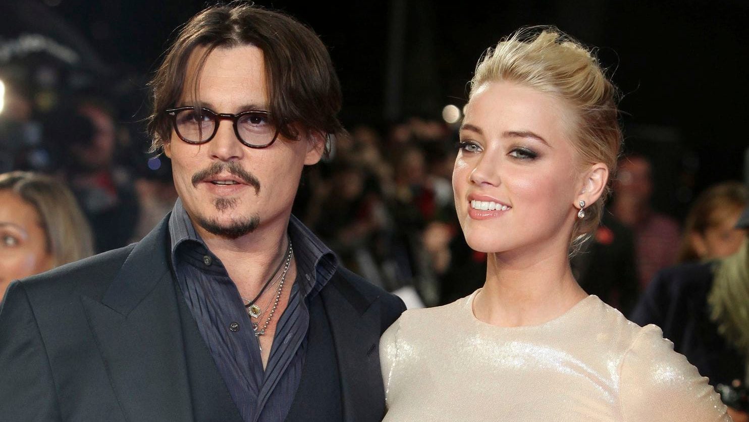 Johnny Depp e Amber Heard (Foto: Reprodução)