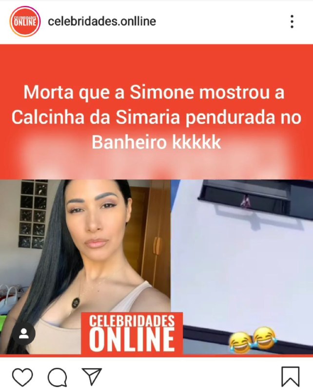 Simone passou dos limites ao expor a irmã (Foto: Reprodução/ Instagram)