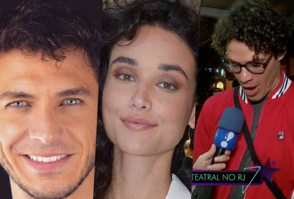  José Loreto abriu o jogo em programa da RedeTV sobre o que acha de Débora Nascimento ter um novo namorado bastante parecido com ele (Foto montagem: TV Foco)