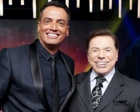 Leo Dias e Silvio Santos Imagem: Reprodução/Instagram