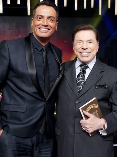 Leo Dias e Silvio Santos Imagem: Reprodução/Instagram