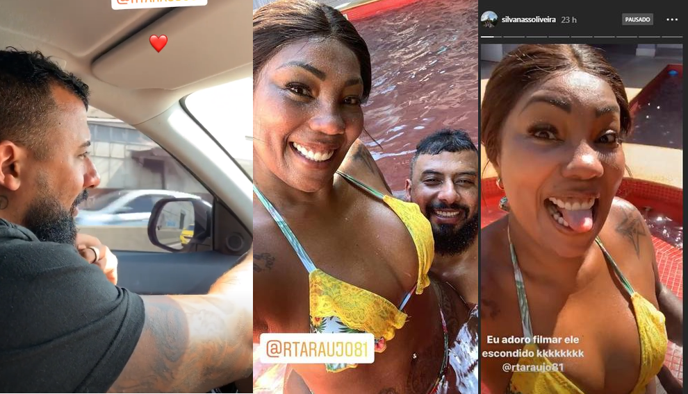 Silvana Oliveira, mãe da Ludmilla, não desgruda do namorado e vive postando ele nas redes sociais (Foto: Reprodução/ Instagram)