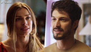 Paloma é pressionada por Marcos e fica num impasse na trama de Bom Sucesso (Foto: Montagem/TV Foco)