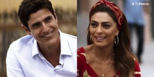 Maria da Paz e Régis em cena de A Dona do Pedaço (Foto: Montagem/TV Foco)