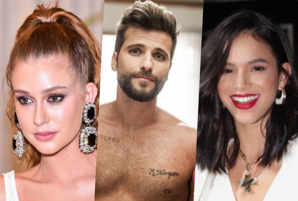 Marina Ruy Barbosa, Bruno Gagliasso e Bruna Marquezine devem todos saírem da Globo (Foto montagem: TV Foco) 