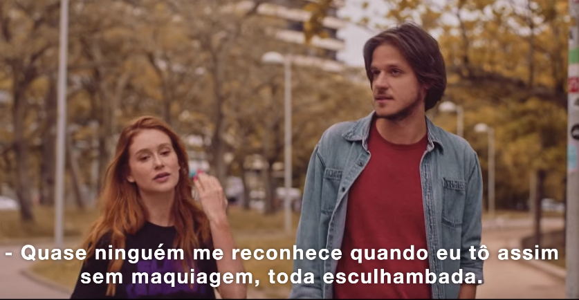 Marina Ruy Barbosa e Rubel no clipe da música Partilhar (Foto: Reprodução)