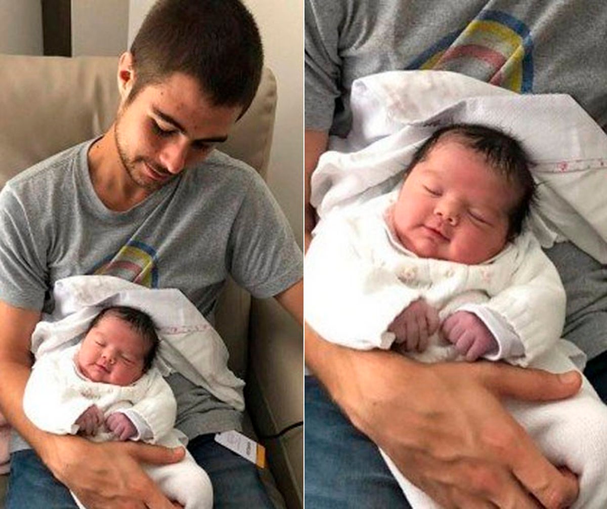 Tata Werneck e Rafael Vitti mostram o rosto de sua filha pela primeira vez. Porém, a criança ainda "não tem nome". Foto: Reprodução