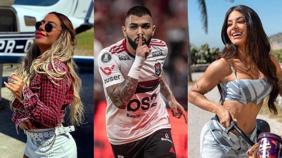 Rafaella Santos, GabiGol e Aline Riscado (Foto: Reprodução)