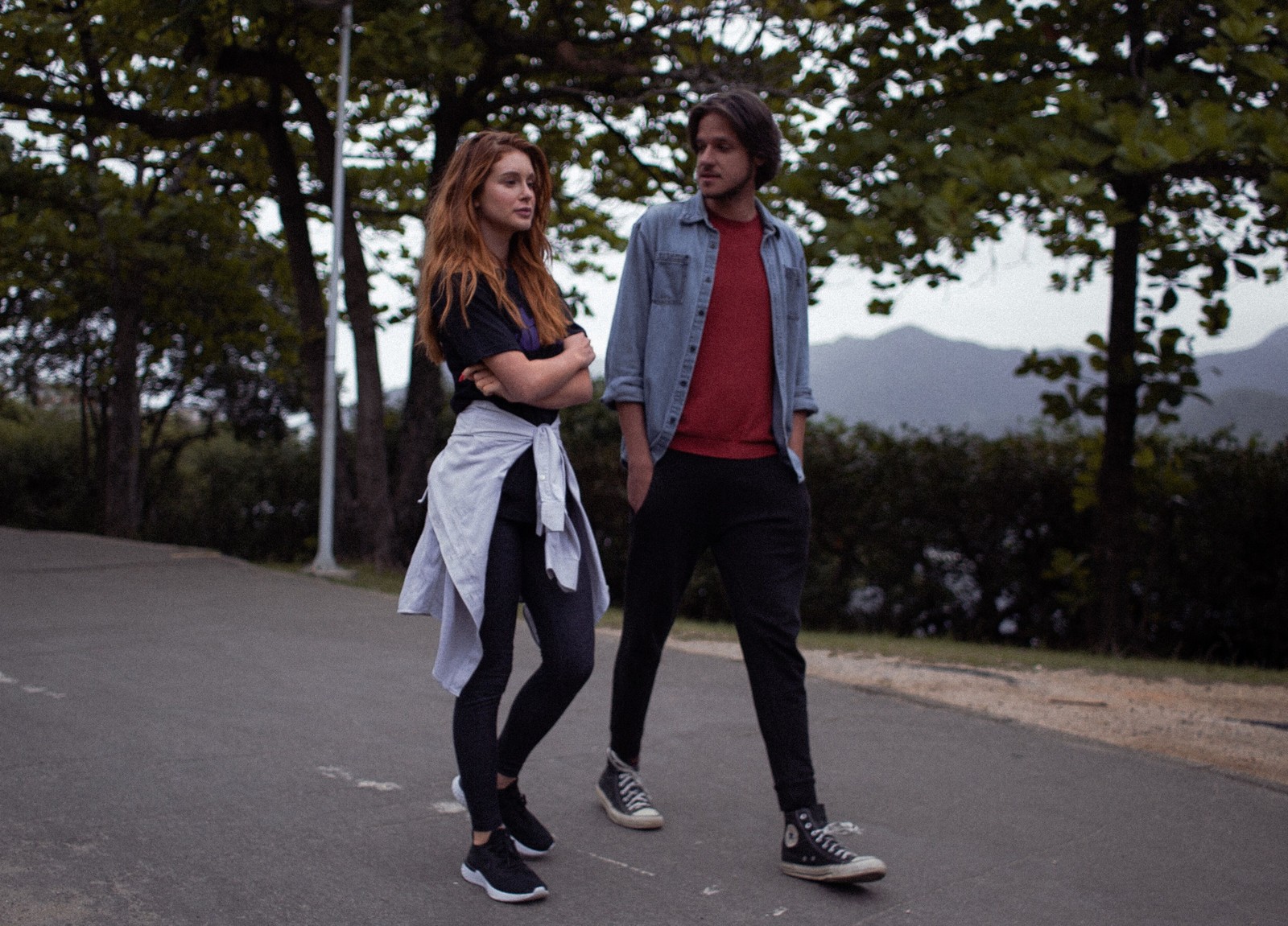 Rubel e Marina Ruy Barbosa estrelam o clipe da música Partilhar (Imagem: Divulgação/João Kopv)