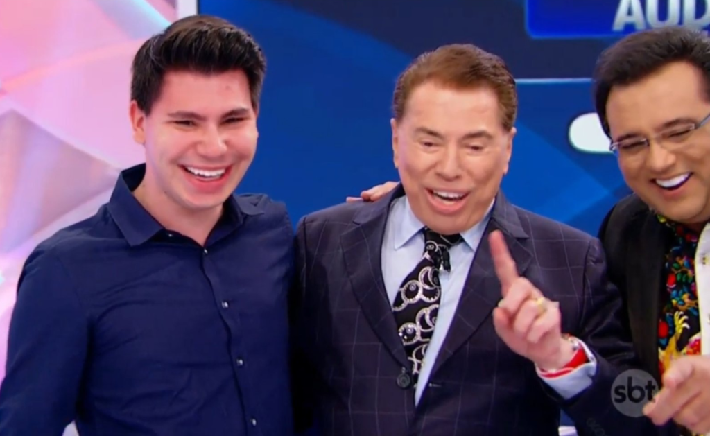 Silvio Santos nega semelhança com filho de Geraldo Luís (Foto: Reprodução)