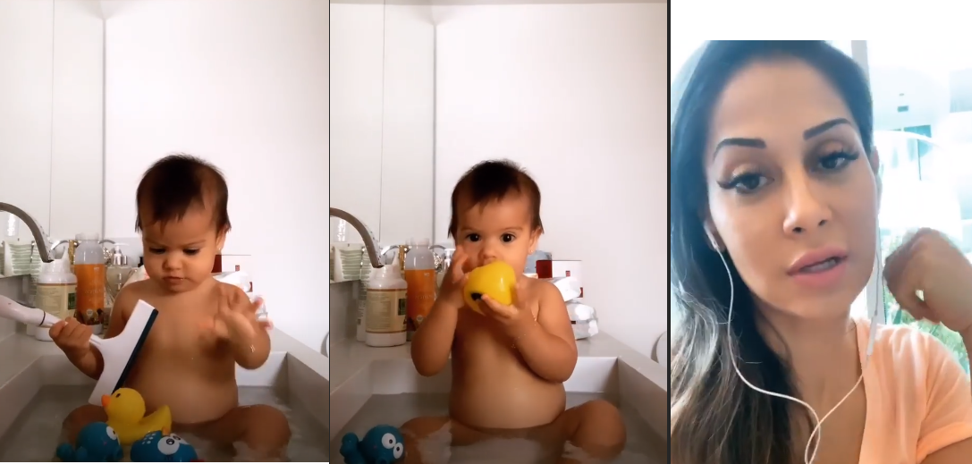 Mayra Cardi e sua filha Sophia (Foto: Reprodução/ Instagram)