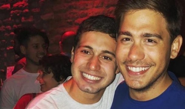 Erick Rianelli e Pedro Figueiro, jornalistas da Globo que foram vítimas de homofobia. Foto: Reprodução