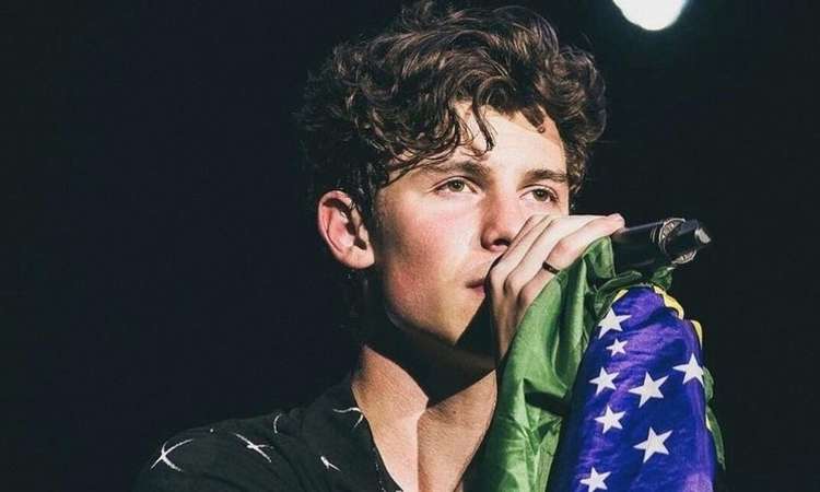 Shawn Mendes aparece apenas de sunga em hotel do Rio de Janeiro (Foto: Reprodução)