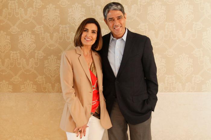 William Bonner e Fátima Bernardes (Foto: Divulgação)