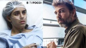 Em Bom Sucesso, Gabriela dependerá do transplante de sangue do pai Elias (Montagem: TV Foco)