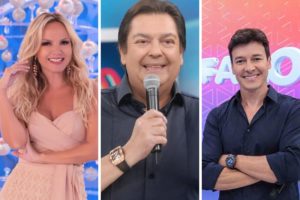 Rodrigo Faro, Eliana e Faustão: qual é o real patrimônio dos reis dos domingos e qual a real relação entre eles - Montagem: TV Foco