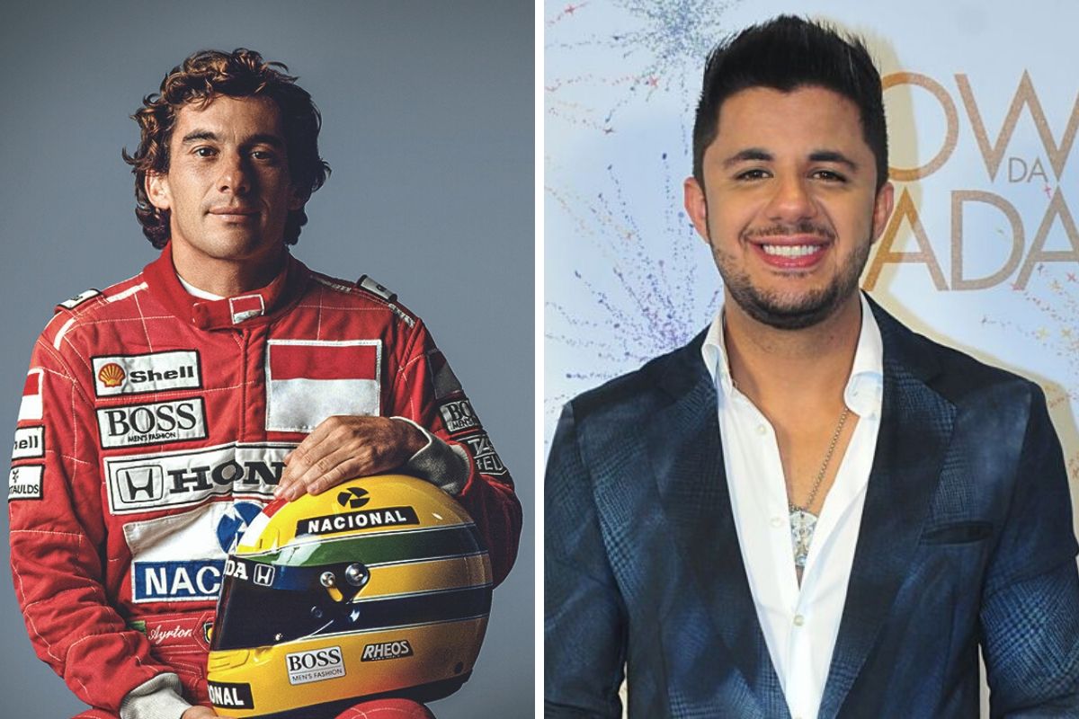 Cristiano Araújo e Ayrton Senna