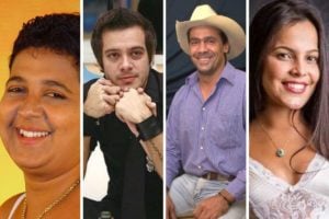 Cida, Cowboy e Max gastaram todo o prêmio do BBB, foram à falência e se veem na miséria hoje - Monstagem: TV Foco