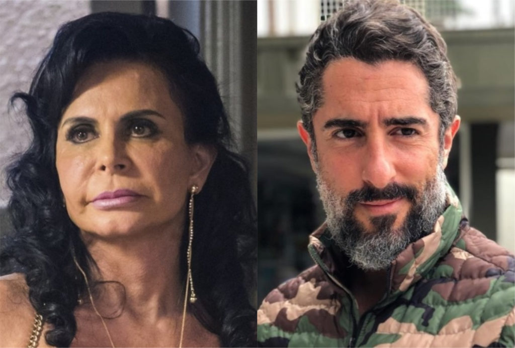 Gretchen vira apresentadora de ''live'' com eliminados de A Fazenda após demissão de apresentadores (Foto: Montagem/TV Foco)