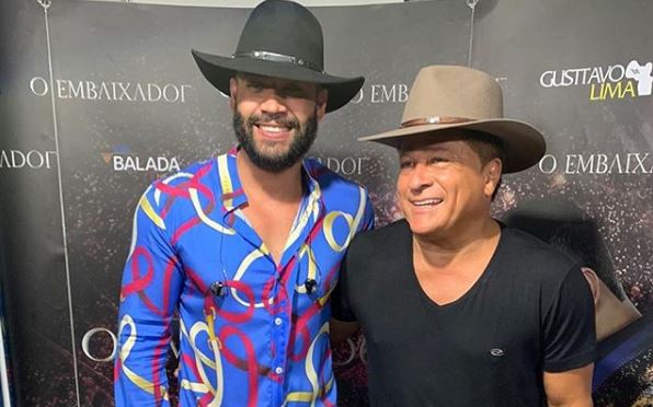 Gusttavo Lima e Leonardo não escondem o vício na cachaça (Foto: Reprodução/Instagram)