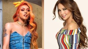 Pabllo Vittar e Thalia estão trabalhando em novo projeto nos Estados Unidos (Foto: Reprodução)