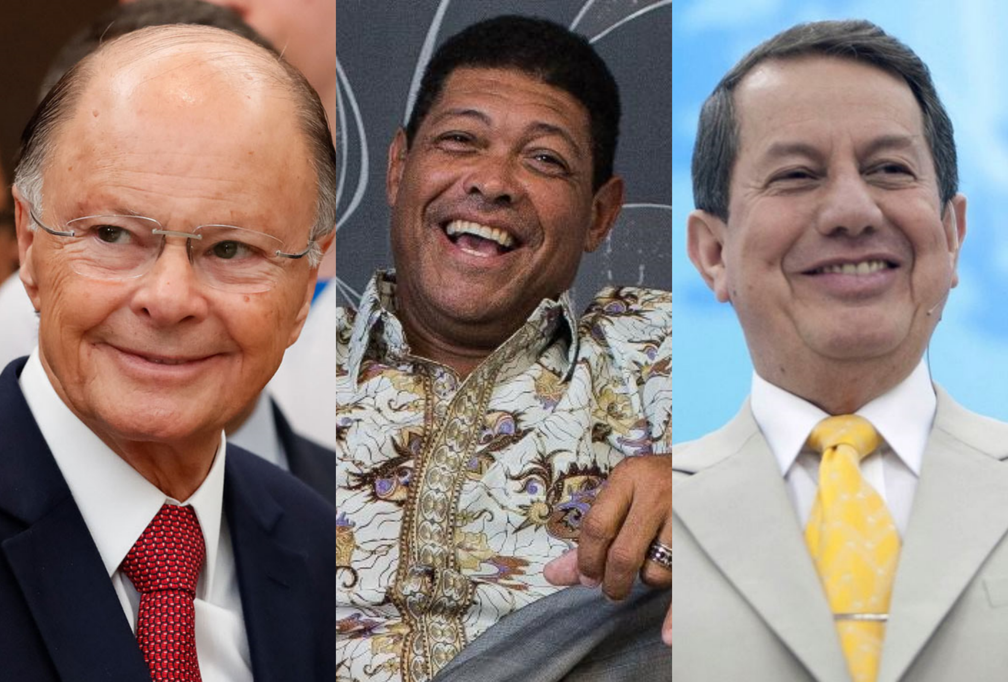 Pastores famosos no Brasil; Valdemiro, Edir Macedo e R.R Soares enfrentam crise e saem da TV (Foto: Reprodução)