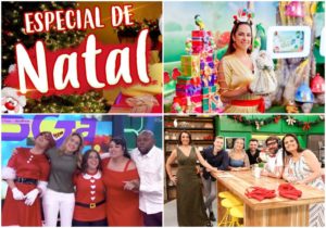 Emissoras exibem especiais de Natal, mas não conseguem alavancar audiência. Foto: Reprodução