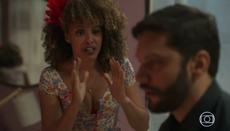 Gisele (Sheron Menezzes) e Diogo (Armando Babaioff) serão dados como mortos em Bom Sucesso (Foto: Reprodução/Globo)