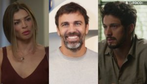 Elias, Paloma e Marcos serão novo triângulo de Bom Sucesso (Foto: Montagem/TV Foco)