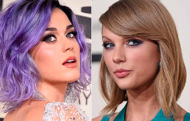 Katy Perry mostra lado amoroso e manda mensagem de aniversário a sua rival Taylor Swift (Foto: Reprodução)