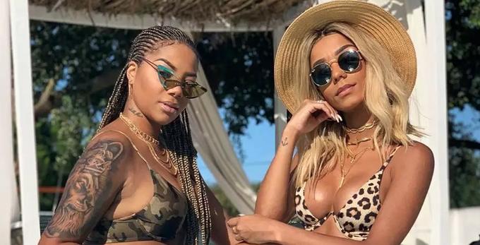 Ludmilla e a esposa deram o que falar ao mostrar que são um casal gay (Foto reprodução)