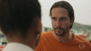 Davi (Vladimir Brichta) em cena de Amor de Mãe (Foto: Reprodução/TV Globo)