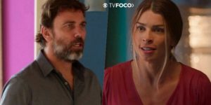 Paloma ataca Elias após se livrar dele em Bom Sucesso (Foto: Reprodução/Globo)